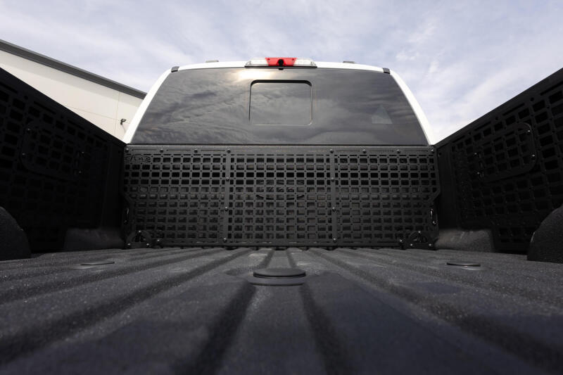 Ford Super Duty Molle Panels - Rear - Addictive Desert Designs - Hammer Black Powder Coat Finish - Black - `23-`27